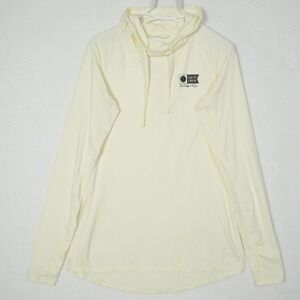 Salty Crew Women's Hoodie UPF 40 Sun Protection UVA UVB Yellow Cream Tech Size S